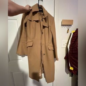 Banana Republic Camel Winter Coat with Flare on Sleeves